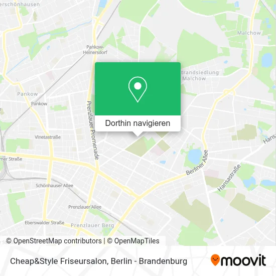Cheap&Style Friseursalon Karte