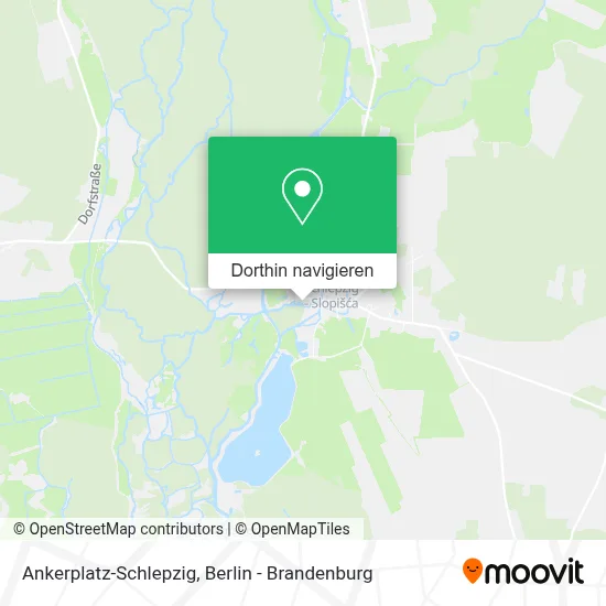 Ankerplatz-Schlepzig Karte