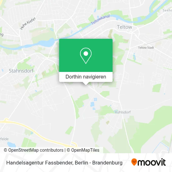 Handelsagentur Fassbender Karte