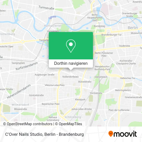 C’Over Nails Studio Karte
