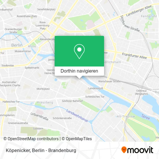 Köpenicker Karte
