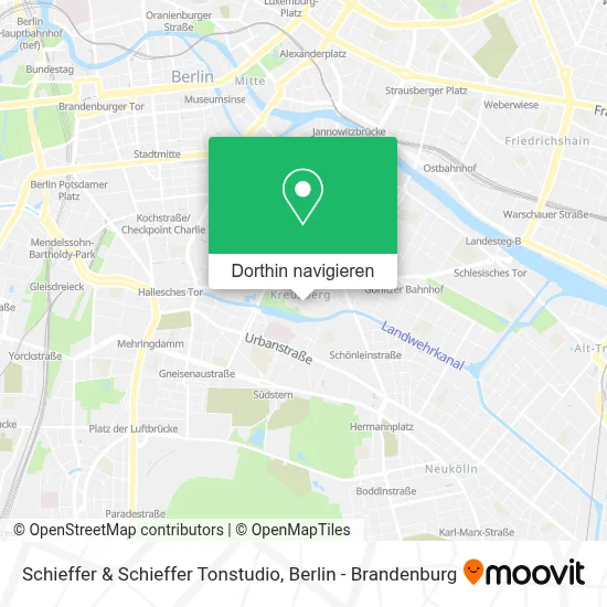 Schieffer & Schieffer Tonstudio Karte