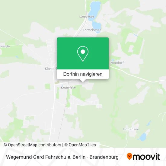 Wegemund Gerd Fahrschule Karte