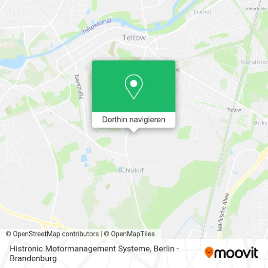 Histronic Motormanagement Systeme Karte