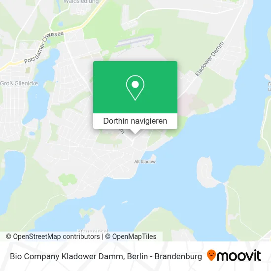 Bio Company Kladower Damm Karte