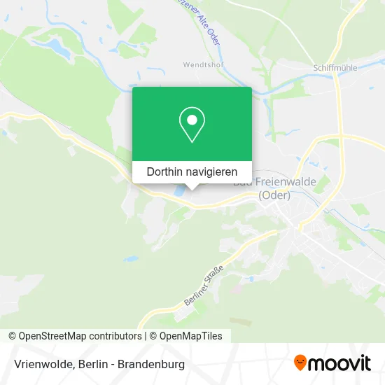 Vrienwolde Karte