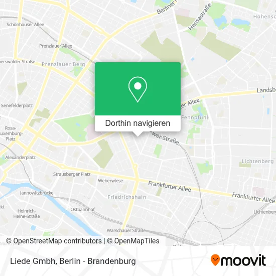Liede Gmbh Karte