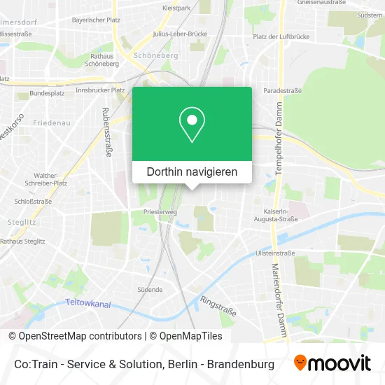 Co:Train - Service & Solution Karte