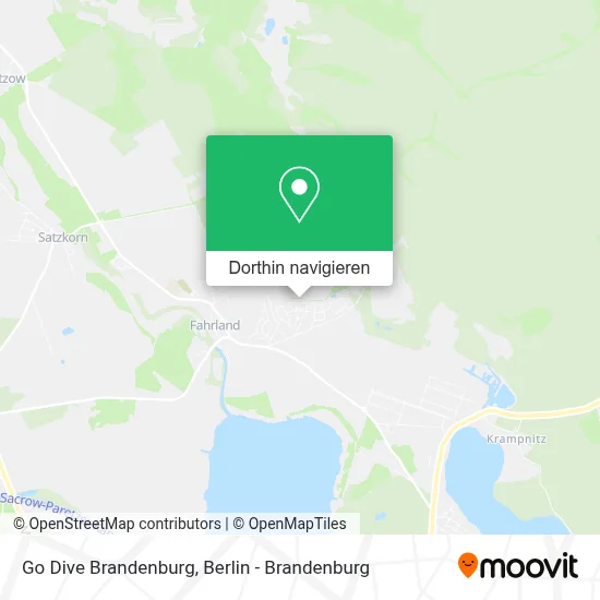 Go Dive Brandenburg Karte
