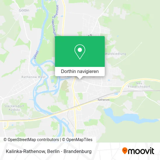 Kalinka-Rathenow Karte
