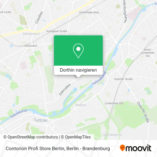 Contorion Profi Store Berlin Karte