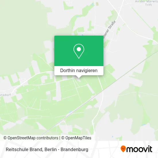 Reitschule Brand Karte