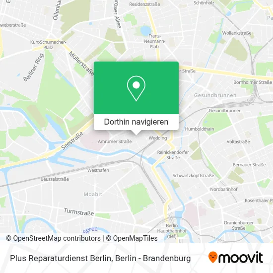 Plus Reparaturdienst Berlin Karte