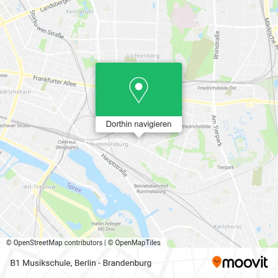 B1 Musikschule Karte