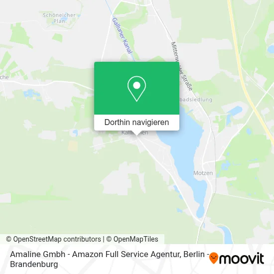 Amaline Gmbh - Amazon Full Service Agentur Karte