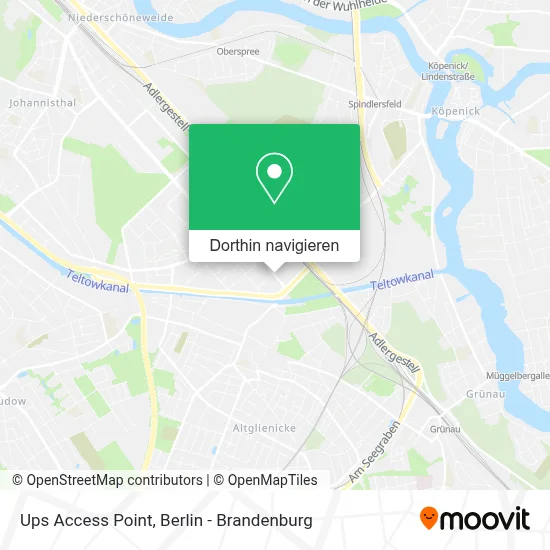 Ups Access Point Karte