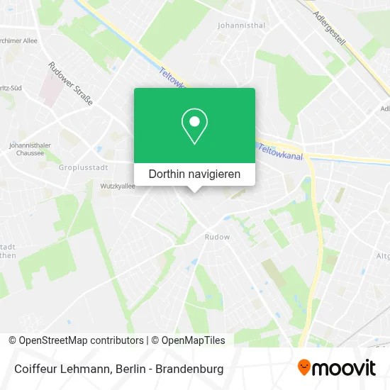Coiffeur Lehmann Karte