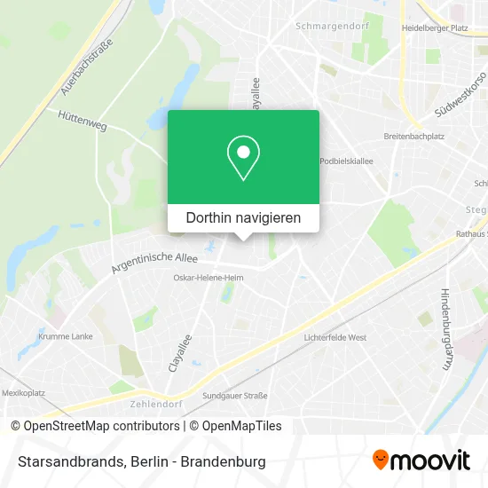 Starsandbrands Karte