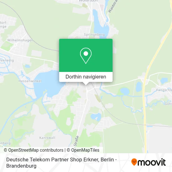 Deutsche Telekom Partner Shop Erkner Karte