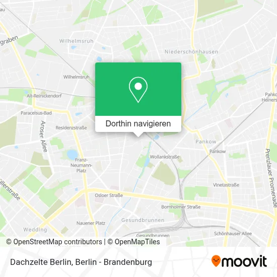 Dachzelte Berlin Karte