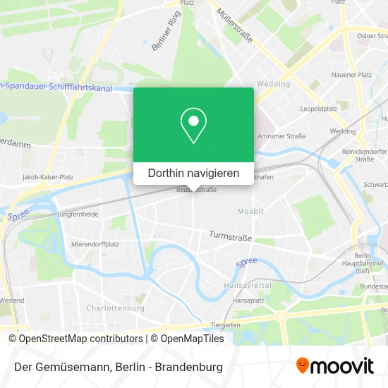 Der Gemüsemann Karte