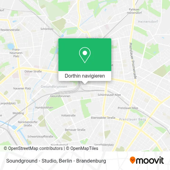 Soundground - Studio Karte