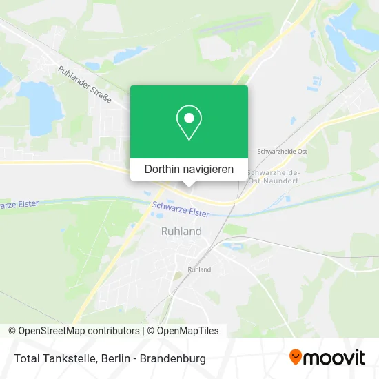 Total Tankstelle Karte