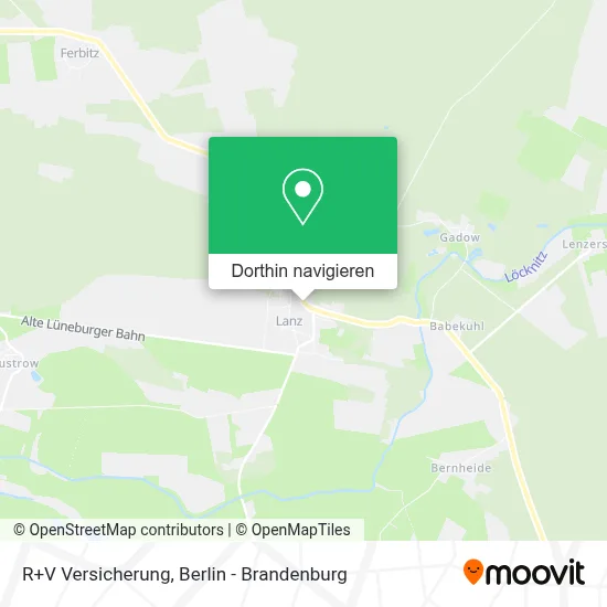 R+V Versicherung Karte
