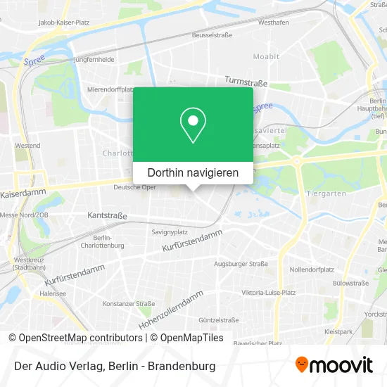 Der Audio Verlag Karte