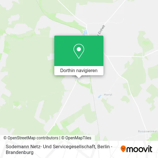 Sodemann Netz- Und Servicegesellschaft Karte