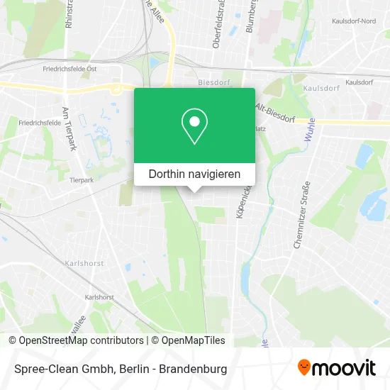 Spree-Clean Gmbh Karte