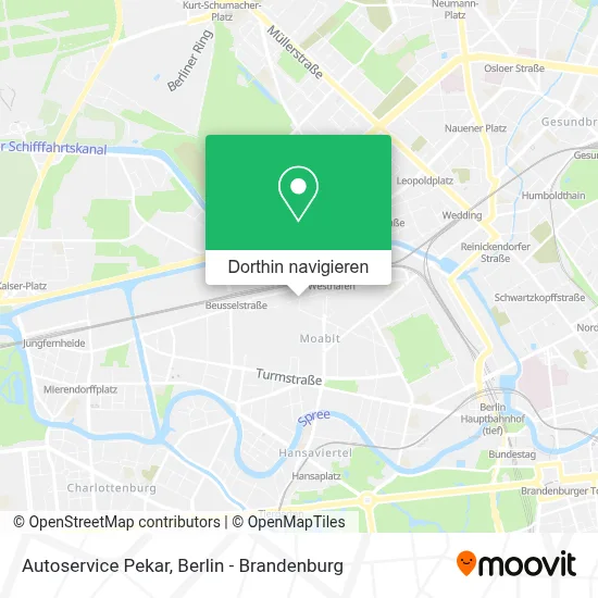 Autoservice Pekar Karte