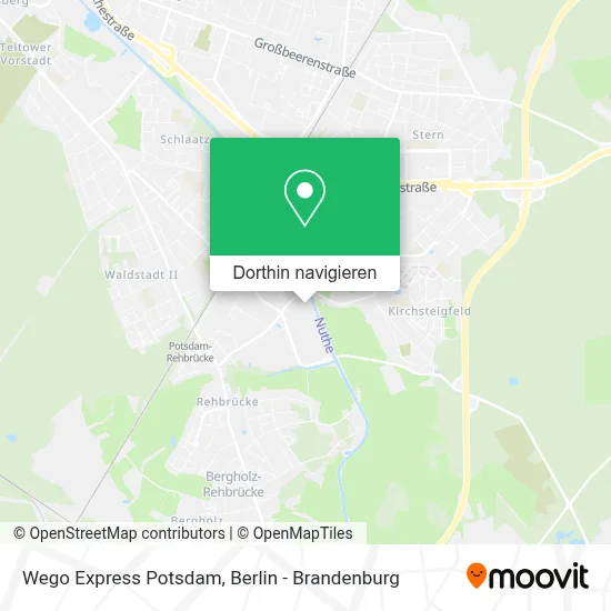 Wego Express Potsdam Karte