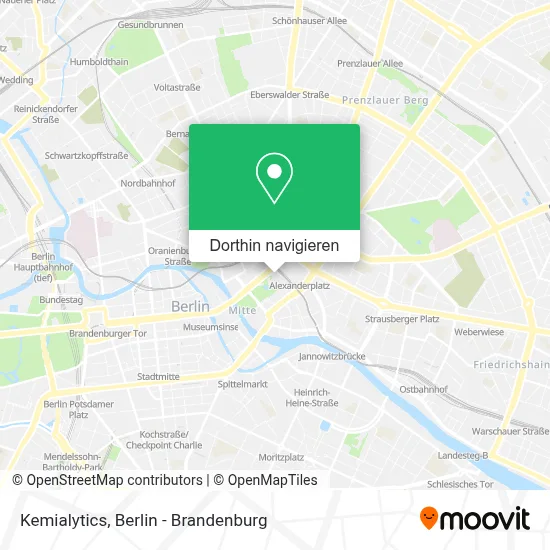 Kemialytics Karte