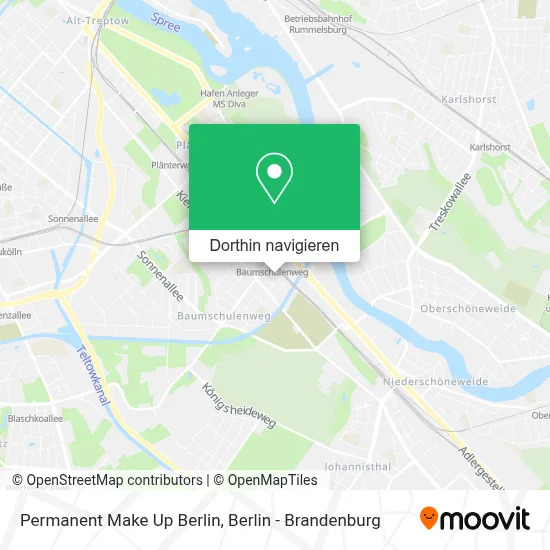 Permanent Make Up Berlin Karte