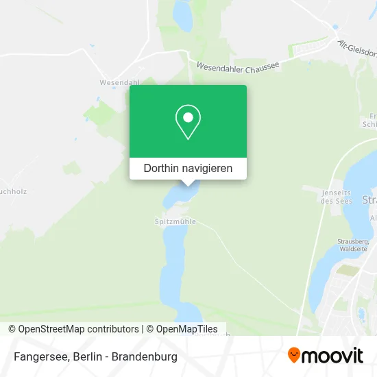 Fangersee Karte