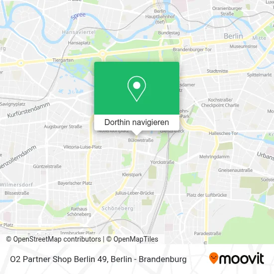 O2 Partner Shop Berlin 49 Karte