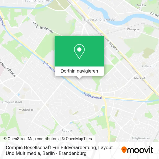 Compic Gesellschaft Für Bildverarbeitung, Layout Und Multimedia Karte