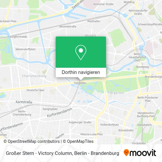 Großer Stern - Victory Column Karte