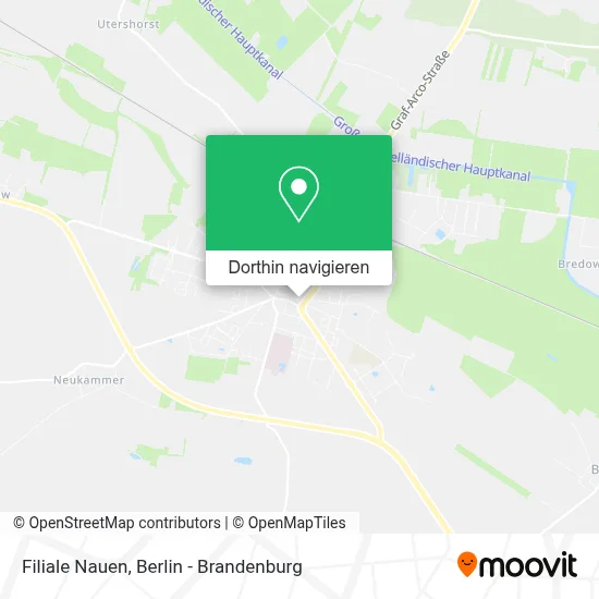 Filiale Nauen Karte