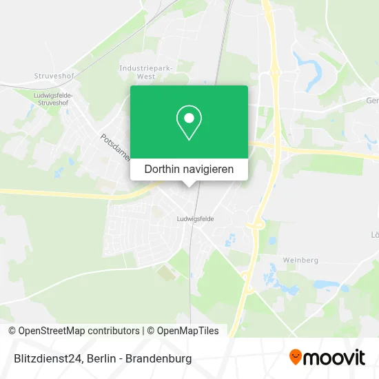 Blitzdienst24 Karte