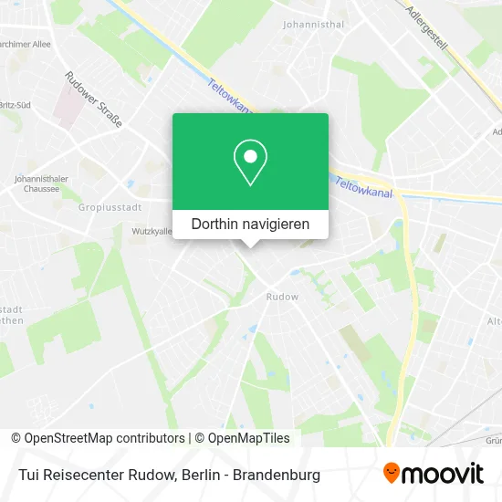 Tui Reisecenter Rudow Karte