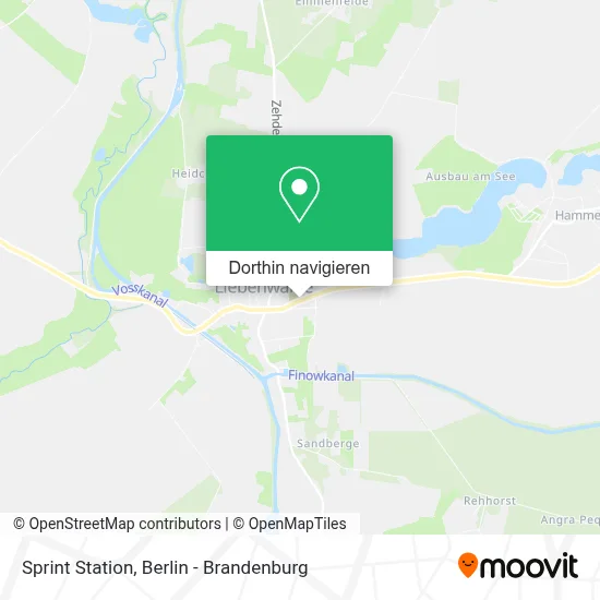 Sprint Station Karte