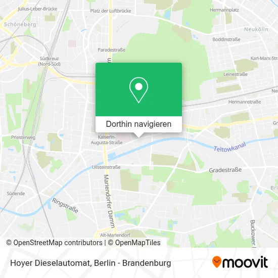 Hoyer Dieselautomat Karte