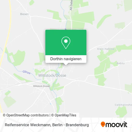 Reifenservice Weckmann Karte