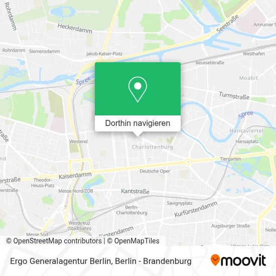 Ergo Generalagentur Berlin Karte