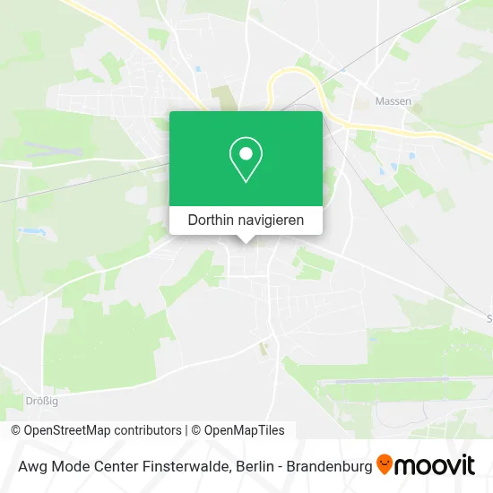 Awg Mode Center Finsterwalde Karte