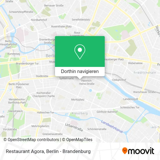 Restaurant Agora Karte