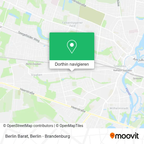 Berlin Barat Karte