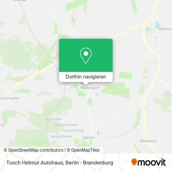Tosch Helmut Autohaus Karte
